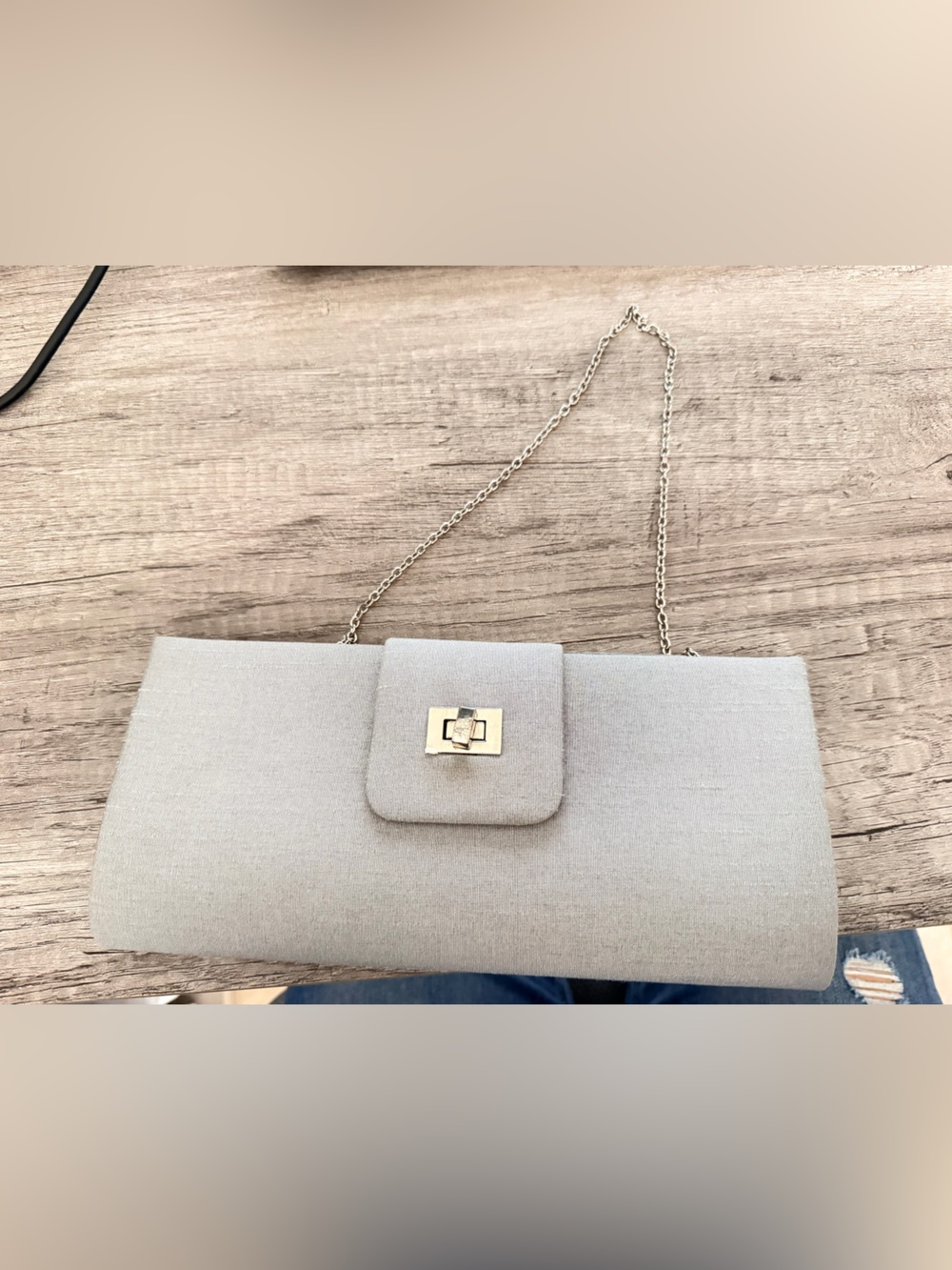 Dessy Group Gray Clutch